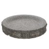 Gránit madáritató és etető tál, 36 cm átmérőjű, csomag, 2 db