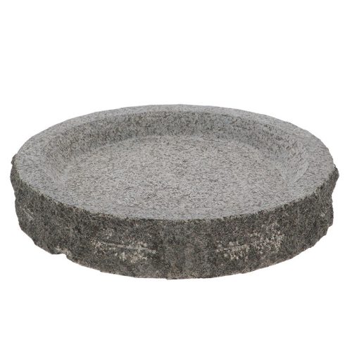 Gránit madáritató és etető tál, 36 cm átmérőjű, csomag, 2 db