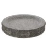 Gránit madáritató és etető tál, 36 cm átmérőjű, csomag, 2 db