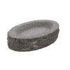 Gránit madáritató és etető tál, ovális, 30,5 x 20 cm, csomag, 4 db