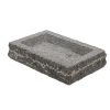 Gránit madáritató és etető tál, téglalap alakú, 30,5 x 20 cm, csomag, 4 db