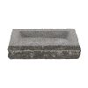 Gránit madáritató és etető tál, téglalap alakú, 30,5 x 20 cm, csomag, 4 db