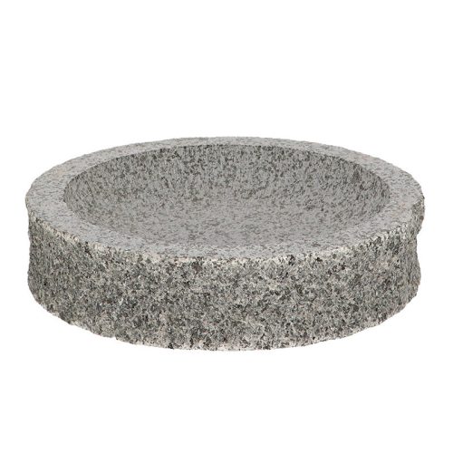 Gránit madáritató és etető tál, 27 cm átmérőjű, csomag, 4 db