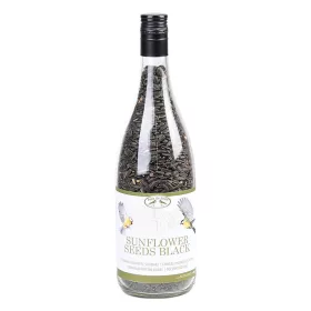   Napraforgómag madáreleség elegáns borosüvegben, csomag, 12 db