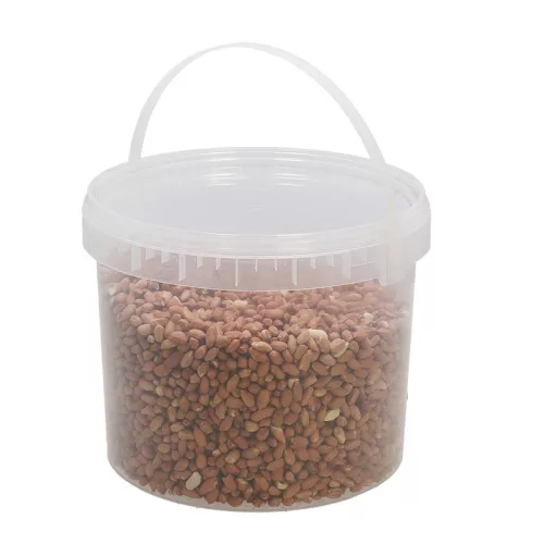 Vörös mogyoró madáreleség vödörben, 2,5 kg, csomag, 20 db