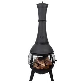   Öntöttvas teraszfűtő kályha ráccsal, 120 cm, csomag, 2 db