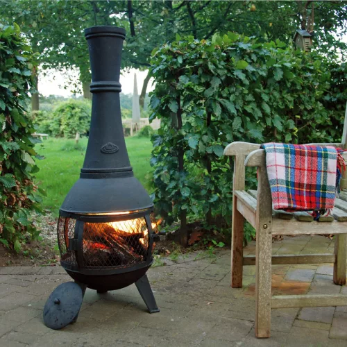 Öntöttvas teraszfűtő kályha ráccsal, 120 cm, csomag, 2 db