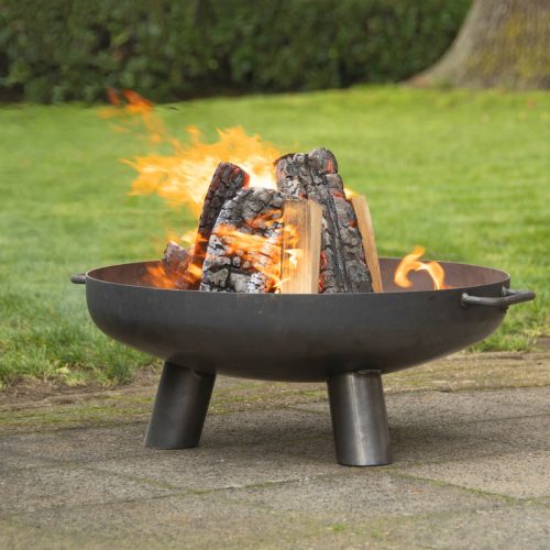 Fém tűzrakó tál, 60 cm átmérőjű