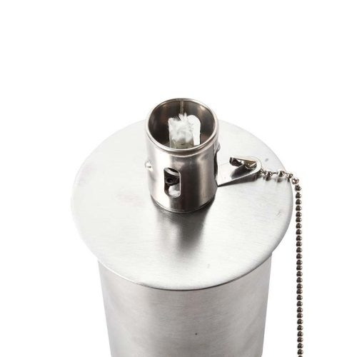 Álló fém olajlámpa, 26 cm