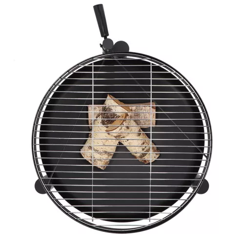 BBQ tűzrakó tál grillráccsal, 78 cm átmérőjű, csomag, 2 db
