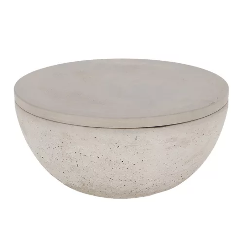 Kültéri gyertya beton tartóban, 28 cm átmérőjű ,csomag, 30 db