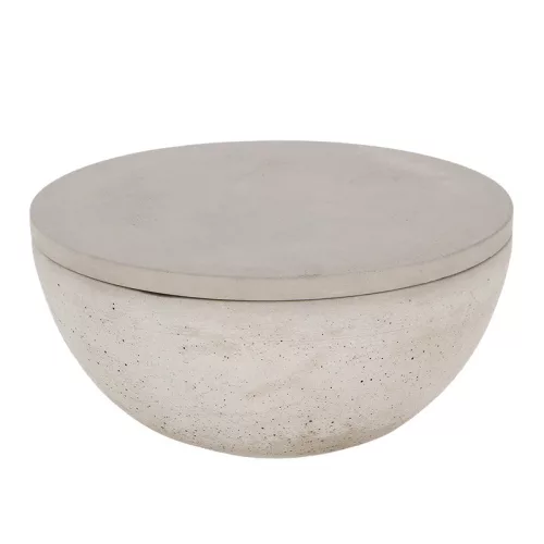 Kültéri gyertya beton tartóban, 28 cm átmérőjű ,csomag, 30 db