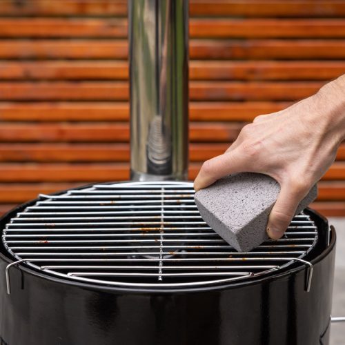 BBQ tisztító kő, 10 x 7 x 4 cm, csomag, 36 db