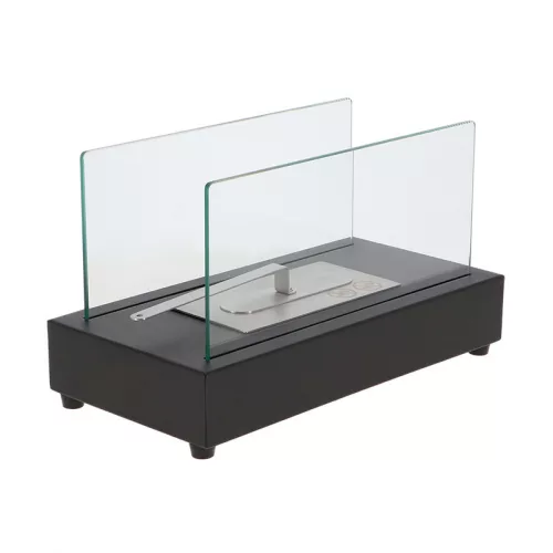 Füstmentes bioethanol asztali kandalló, 35 x 18 cm ,csomag, 2 db
