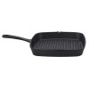 Öntöttvas grill serpenyő, 35,5 x 24 cm, csomag, 6 db