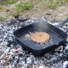 Öntöttvas grill serpenyő, 35,5 x 24 cm, csomag, 6 db