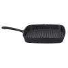 Öntöttvas grill serpenyő, 35,5 x 24 cm