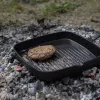 Öntöttvas grill serpenyő, 35,5 x 24 cm