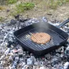 Öntöttvas grill serpenyő, 35,5 x 24 cm