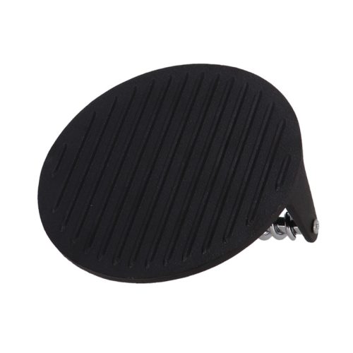 Öntöttvas hamburgerhús formázó, steak nehezék, 18 cm átmérőjű