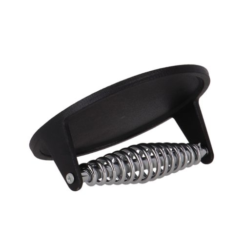 Öntöttvas hamburgerhús formázó, steak nehezék, 18 cm átmérőjű