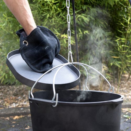 Marhabőr BBQ sütőkesztyű, 23 x 27 cm, csomag, 12 db