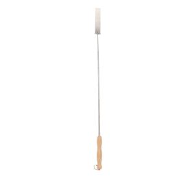 Teleszkópos lapos fejű fém nyárs kemencéhez, 91,5 cm