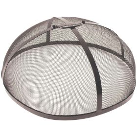   Fém szikrafogó tűzrakóra, 60 cm átmérőjű, csomag, 6 db