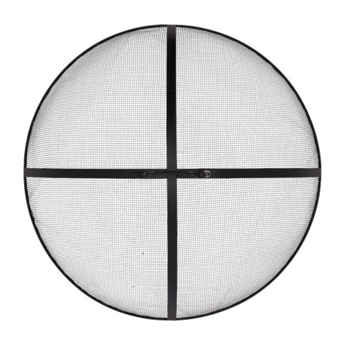 Fém szikrafogó tűzrakóra, 60 cm átmérőjű, csomag, 6 db