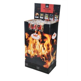   Tűzgyújtó faháncs csomag (1 kg) displayen, 48 db, 61 x 40,5 cm