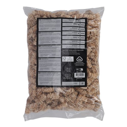 Faháncs csomag tűz és grill begyújtásához, 300 db-os, csomag, 6 db