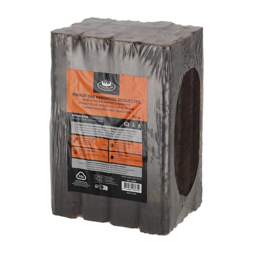 Tölgy fából készült Pini Kay brikett, 10 kg ,csomag, 96 db