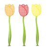 Tulipán alakú légycsapó, 42 cm, narancssárga