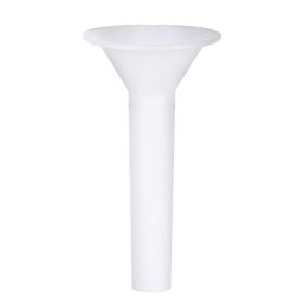 Hosszúnyakú tölcsér floráriumhoz, 10 cm átmérőjű