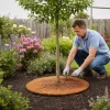 Biológiailag lebomló kókuszrost fagyvédő korong, 20 cm átmérőjű, csomag, 48 db