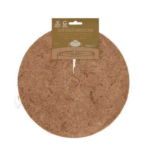 Biológiailag lebomló kókuszrost fagyvédő korong, 28 cm átmérőjű, csomag, 36 db