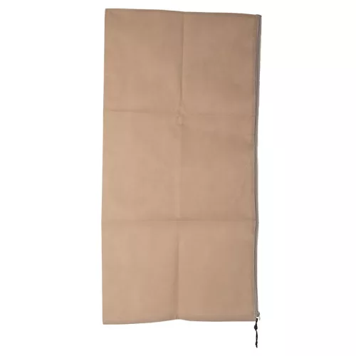Levegő, fény és csapadék áteresztő fagyvédő huzat, növénytakaró, zipzárral és összehúzó madzaggal, 50 x 100 cm, 2 db-os szett, csomag, 24 db