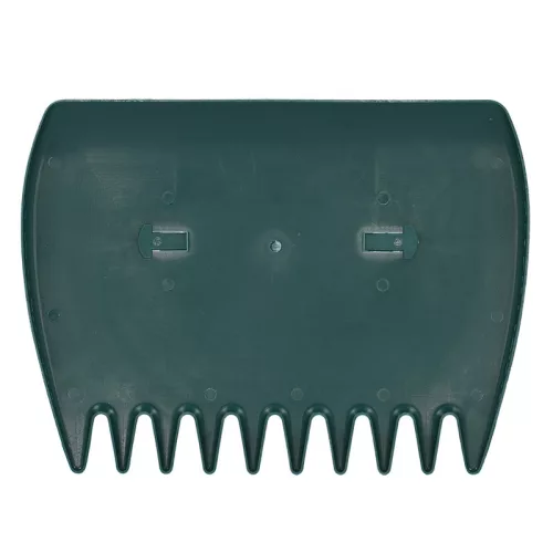 Levélgyűjtő kézi villa újrahasznosított anyagból, 34 x 25 cm, csomag, 12 db