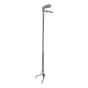 Rozsdamentes acél szemétszedő csipesz, 98,5 cm, csomag,  12 db