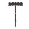 Öntöttvas növényjelölő, viaszceruzával, 26 cm, csomag,  12 db