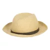 Homburg szalmakalap, 28,5 x 30 cm, csomag,  12 db
