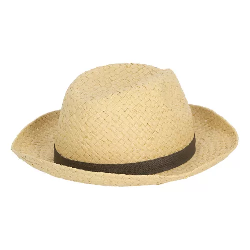 Homburg szalmakalap, 28,5 x 30 cm, csomag,  12 db