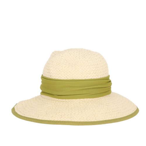 Női kerti szalmakalap, 34,5 cm átmérőjű, csomag,  12 db