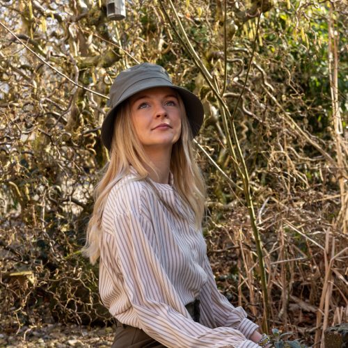 Halász sapka vízálló anyagból, 28,5 cm átmérőjű, csomag,  12 db