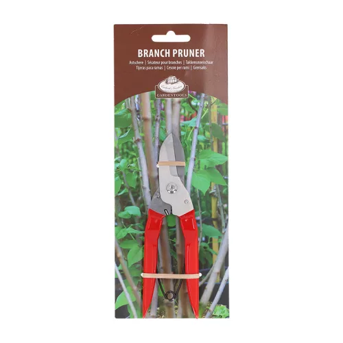 Fém ágvágó metszőolló, 17 cm, csomag,  12 db