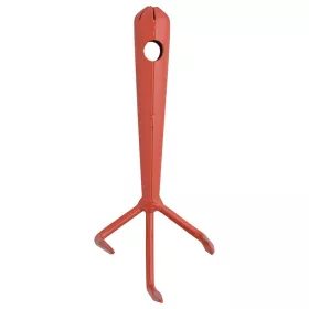Piros acél kerti villa, 15 cm, csomag, 24 db