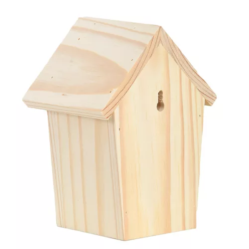Kifesthető natúr pillangó ház, festékkel és ecsettel, csomag, 6 db