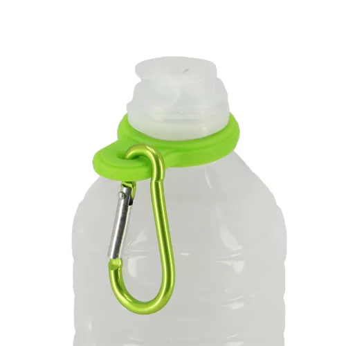 Üvegtartós karabíner, csomag, 24 db