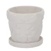 Kifesthető rovarmintás virágcserép, festékkel és ecsettel, 13 cm átmérőjű, csomag, 12 db