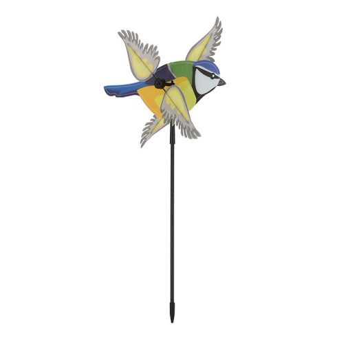 Leszúrható szélforgó, kék cinegés, 91,5 cm, csomag, 12 db